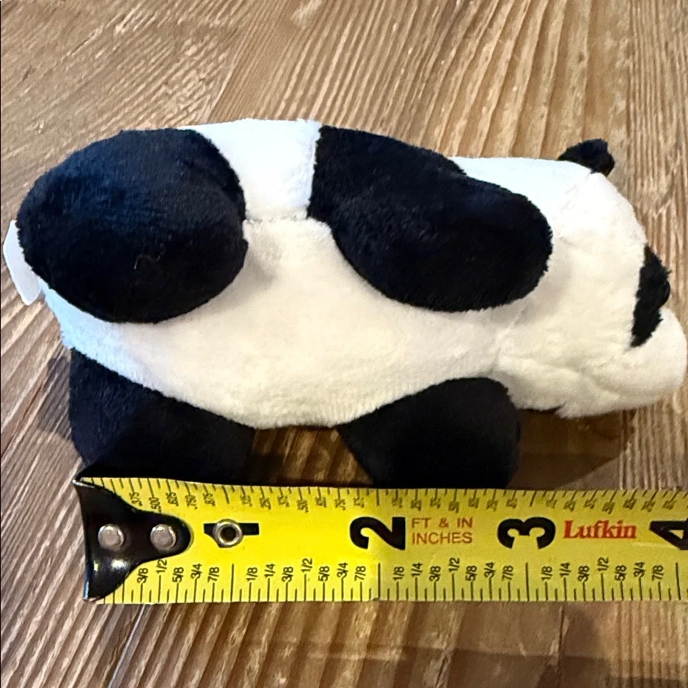Charming Black and White Panda Keychain purse charm